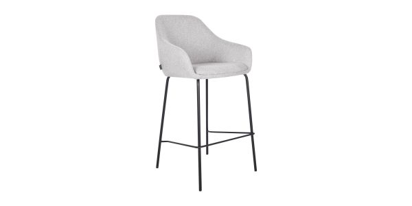 Kick bar stool Suus - Grey