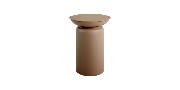Kick side table Clay - Brown