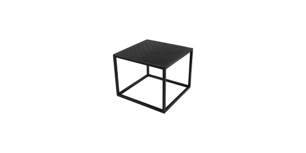 Kick side table Hugo - Black