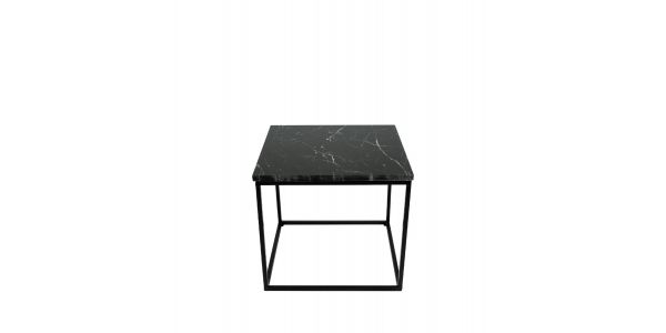 Kick Marble Side Table - Black