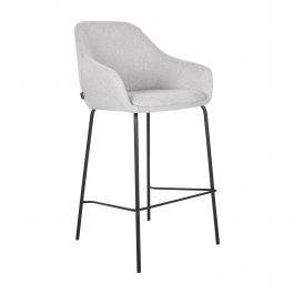 Kick bar stool Suus - Grey