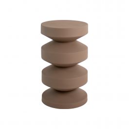 Kick side table Nio - Brown