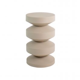 Kick side table Nio - Beige