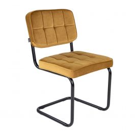 KICK IVY Tubular Frame Chair - Gold