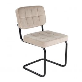 KICK IVY Tubular Frame Chair - Champagne