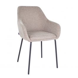 Kick dining chair Guus - Taupe