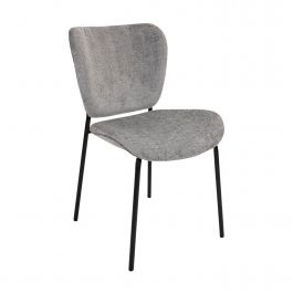 Kick dining chair Ize - Grey