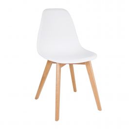 Kick dining chair Yuna - White