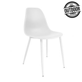 Kick garden chair Nero - White