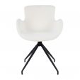 Kick swivel chair Novi - White