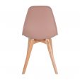 Kick dining chair Yuna - Pink