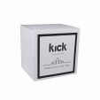 KICK FINN Bar Stool High - Dark Blue