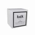 Kick Finn Bar Stool High - Champagne