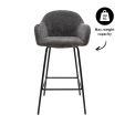 Kick Bar stool Mats - Dark Grey