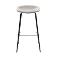Kick Bar Stool Riga - 80cm - Grey