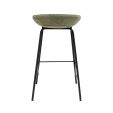 Kick Bar Stool Riga - 70cm - Green
