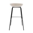 Kick Bar Stool Riga - 80cm - Champagne