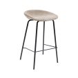 Kick Bar Stool Riga - 70cm - Taupe