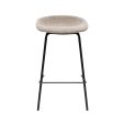 Kick Bar Stool Riga - 70cm - Taupe