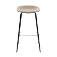 Kick Bar Stool Riga - 80cm - Taupe