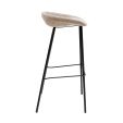 Kick Bar Stool Riga - 80cm - Taupe