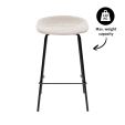 Kick Bar Stool Riga - 70cm - Champagne