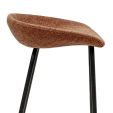 Kick Bar Stool Riga - 80cm - Terra