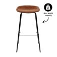 Kick Bar Stool Riga - 80cm - Terra