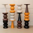 Kick side table Cato - Ochre yellow