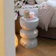 Kick side table Esra - Beige