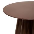 Kick side table Ida - L - Brown