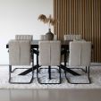 Kick Isa Tubular Frame Chair - Dark Grey