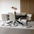 Kick Isa Tubular Frame Chair - Beige