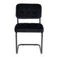 KICK IVY Tubular Frame Chair - Black