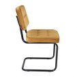 KICK IVY Tubular Frame Chair - Gold