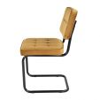 KICK IVY Tubular Frame Chair - Gold