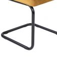 KICK IVY Tubular Frame Chair - Gold