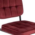 KICK IVY Tubular Frame Chair - Red