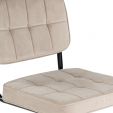 KICK IVY Tubular Frame Chair - Champagne