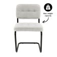Kick Yves Tubular Frame Chair - White