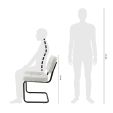 Kick Yves Tubular Frame Chair - White