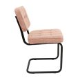 Kick Yves Tubular Frame Chair - Pink