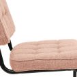 Kick Yves Tubular Frame Chair - Pink