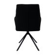 Kick swivel chair Alex - Black