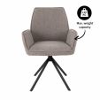 Kick swivel chair Alex - Grey