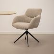 Kick swivel chair Fer - Beige