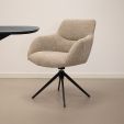 Kick swivel chair Fer - Beige