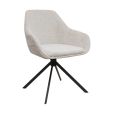 Kick swivel chair Jule - Champagne