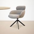 Kick swivel chair Kian - Grey