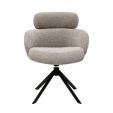 Kick swivel chair Kian - Grey